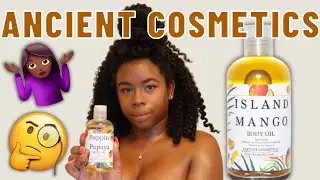 ANCIENT COSMETICS BODY OIL REVIEW! How to get GLOWING even skin with body oils✨