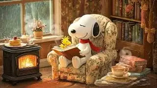 Cozy Snoopy Lofi ☕🐾 Chill Beats for Gentle Focus