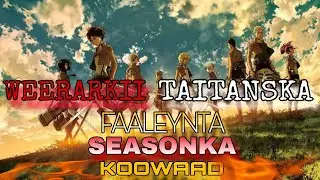 Animega Attack on titan || Ka hadalka S1 aniga iyo Dawadayasha 😇