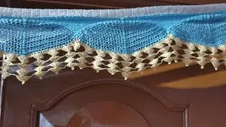 live video crochet lace bunting idea
