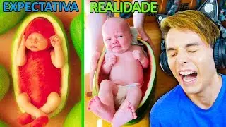 EXPECTATIVA x REALIDADE ☆ BEBÊS ENGRAÇADOS ☆