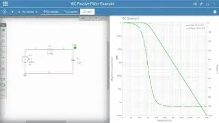 Passive Filters Example - Multisim Live
