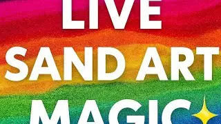 SAND ART 2025 VIRALL LIVE 🔴🎁 NAME REQUEST CALLIGRAPHY TRENDING SAND ART2025