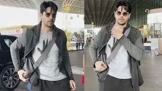 Sidharth Malhotra Spotted At Airport