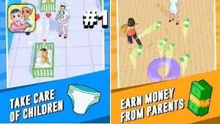Childcare Master - New Release - Hyper Hybrid Casual - Gameplay Walkthrough (iOS & Android)