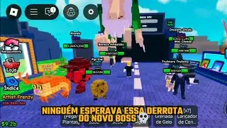 Ninguém esperava essa DERROTA do NOVO BOSS 💀🔥 |Roblox|PlantasVSbrainrot|Brainrot