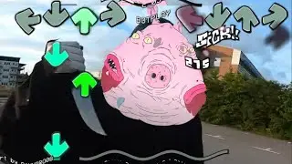 FNF Bacon got me Horror PeppaPig be like | You Can't Run From Peppa Pig.EXE