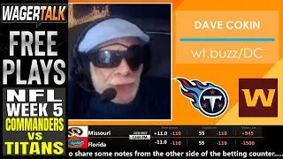 NFL Week 5 Predictions and Odds | Washington Commanders vs Tennessee Titans Preview | Cokin's Corner
