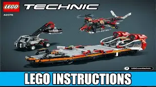 LEGO Instructions - Technic - 42076 - Jet Boat (Alternative Model Build)