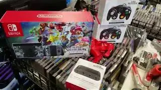 Super Smash Bros Ultimate Nintendo Switch bundles arrived.