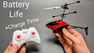 Mini RC Helicopter Battery Life + How Long it takes to Charge