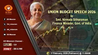 Union Budget Speech 2026 by Smt Nirmala Sitharaman, Finance Minister, Govt. of India