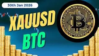 LIVE 🔴 XAUUSD & BTC | Aaj Ka Game Plan | 30 Jan 2026