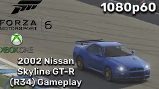 Forza Motorsport 6 (Xbox One) [1080p60] | 2002 Nissan Skyline GT-R V-Spec II Gameplay