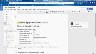 Printing Comments from Google Docs