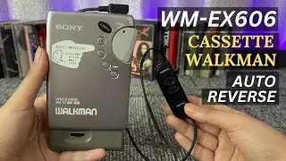 Sony WM-EX606 Walkman | Cassette Player | Auto Reverse, EX DBB, BL Skip & More