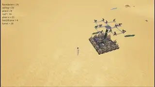 ARK Tuto - base pyramide 5x5  #2 Fr