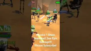 SWGOH Galaxy of Heroes Territory War - Snips does Epic Damage!! Watch to see 👀