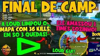 QUE JOGADA SURREAL, LEVOU 3 SQUADS ? - LOUD AMASSOU TODO MUNDO EM S&Oacute; 3 QUEDAS DA LBR - LOUD GUI ?