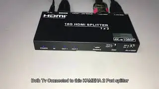 How to split Astro UHD box to 2 tvs