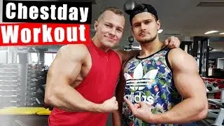 Brusttraining mit Nils Schlieper - Fitness Vlog