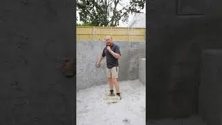 Pool First Phase Complete | Melrose House