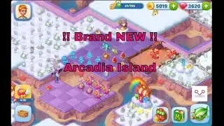 Merge Fables - Part 48 - Arcadia Island - Walkthrough - FULL STORY - CaroGamesNL