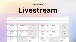 Livestream | We360.ai
