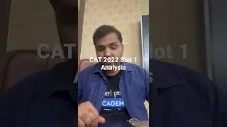CAT 2022 Slot 1 Analysis