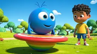 Fall Guys Wobbly Runner Rod&oacute; a Trav&eacute;s de un Obst&aacute;culo | Canciones Infantiles y Rimas para Ni&ntilde;os