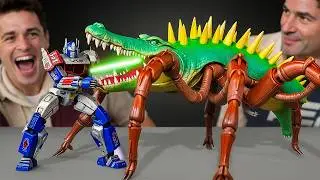 🚨 GIANT Transformers Vs Zoochosis 2.0 – The Most INSANE DIY Clash Ever! 💥🧪