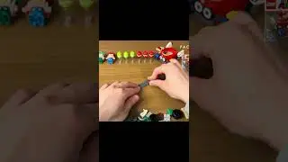 Short14 LEGO Mario Kart Baby Mario vs. Baby Luigi 72034 [Unboxing Toys]