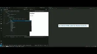 Write HTML code for Button Controls.