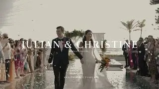 Bali Beachside Wedding of Christine & Julian at Villa Vedas #balidestinationwedding