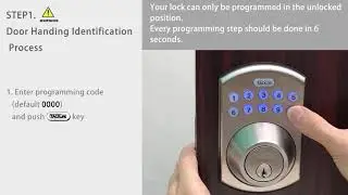 Door Handing Identification