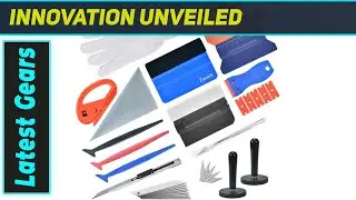 Zanch Vinyl Wrap Tool Kit - The Best Beginner-Friendly Set!