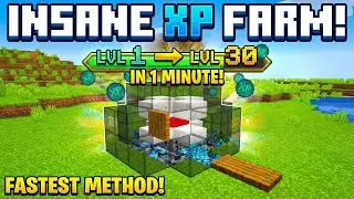 0-30 XP in 60 SECONDS! 🚀 Fastest Minecraft 1.21 XP Farm (Tutorial)
