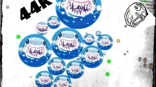 Agario: Awesome Gameplay With MƓR! ✌ Clan