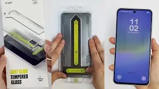 Galaxy A56 5G | Ringke Easy Slide Tempered Glass - Installation Guide
