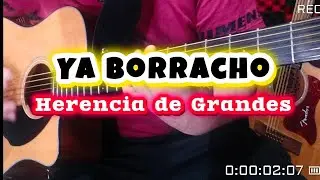 Ya Borracho | Tutorial de Guitarra Herencia de Grandes 🎸 Corrido Dolido