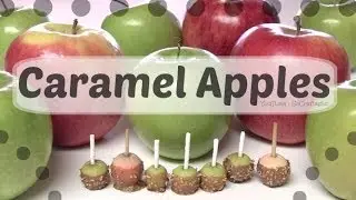 CARAMEL APPLE - Polymer Clay Charm - How To | SoCraftastic