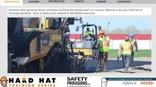 Asphalt Scraper (OSHA)