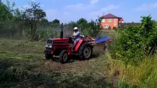 Yanmar F20d & Fahr грабли карусельные