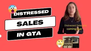 Real Estate Market is starting to see more distressed sales in Greater Toronto area!  #GTArealestate