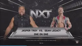 WWE 2K25 : Jasper Troy vs 'Super' Sean Legacy