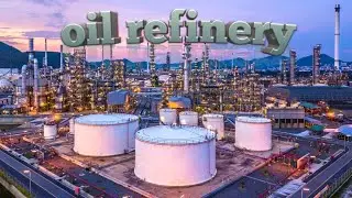 Inside an Oil Refinery: How Crude Oil Becomes Everyday Fuel #automobile