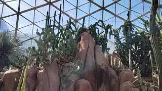 Mitchell Park domes horticultural conservatory in Milwaukee Wisconsin