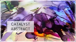 My Other (NEW) Favorite Alcohol Ink Painting Technique -- Catalyst Wedges