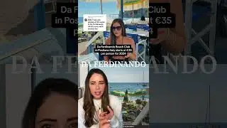 Da Ferdinando Beach Club Positano Italy Pricing