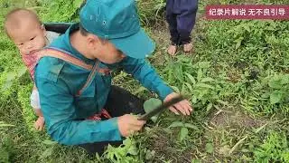 善良的警衛叔叔帶著孤兒進山砍竹子，要給兄弟倆制造一個意想不到的驚喜，等待他們的是什么？ #野人 #猎人 #山谷 #警察 #冒险